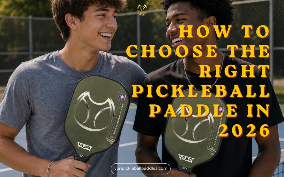 How to Choose the Right Pickleball Paddle in 2026